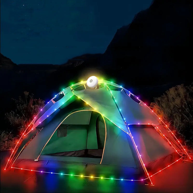 New LED Camping Tent Light with USB Charging