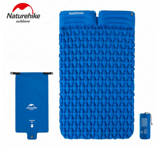 Outdoor Inflatable Mattress, Camping Tent Sleep Pad